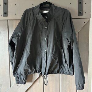 Good American Essential Nylon Track Jacket - EUC